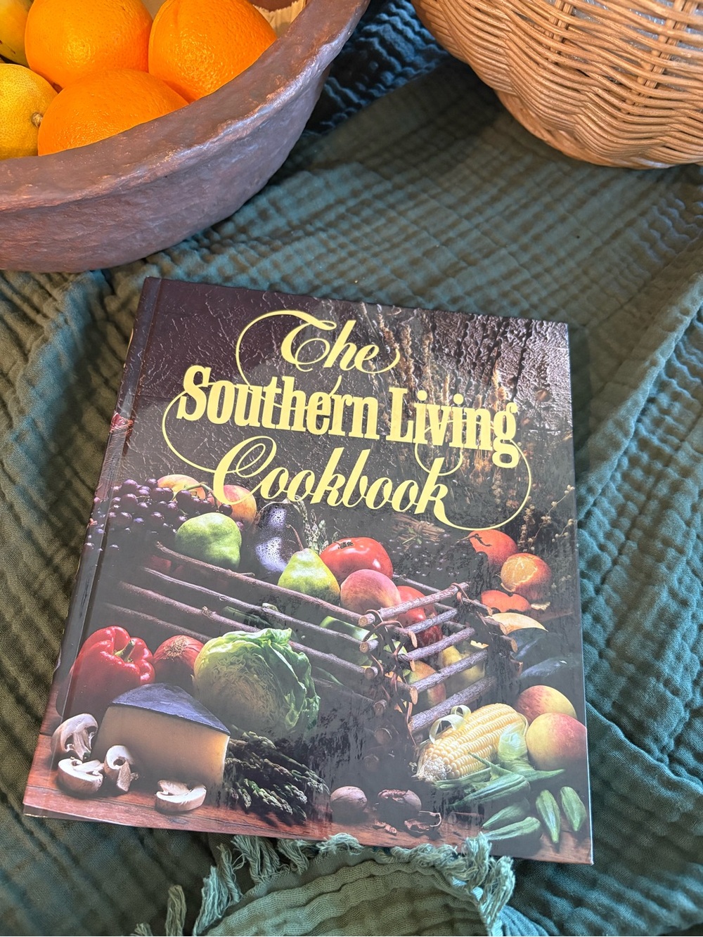 Southern Living Cookbook — Multicolor Produce Cover